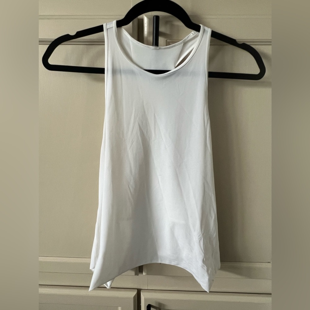 LuLuLemon White Running Tank